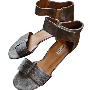 Paul Green Coco Metallic Ankle Strap Sandal